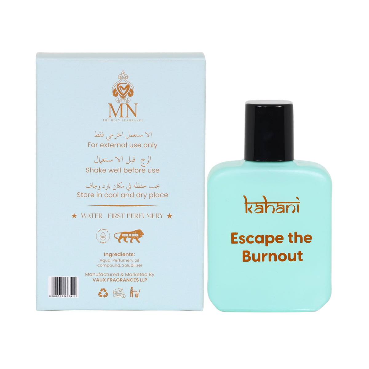 Vaux Kahani – Escape The Burnout Aqua Perfume
