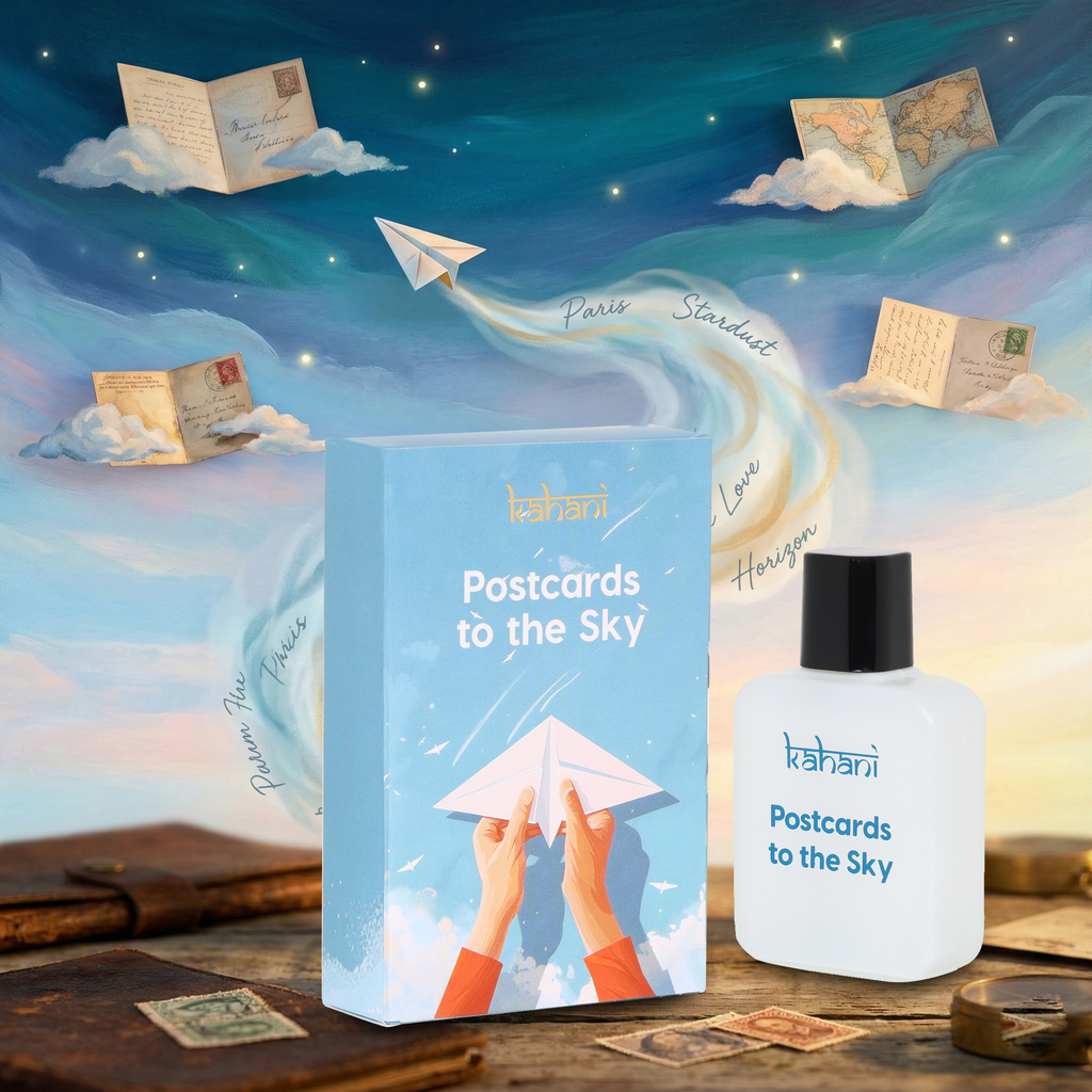 Vaux Kahani – Postcards to the Sky Aqua Perfume